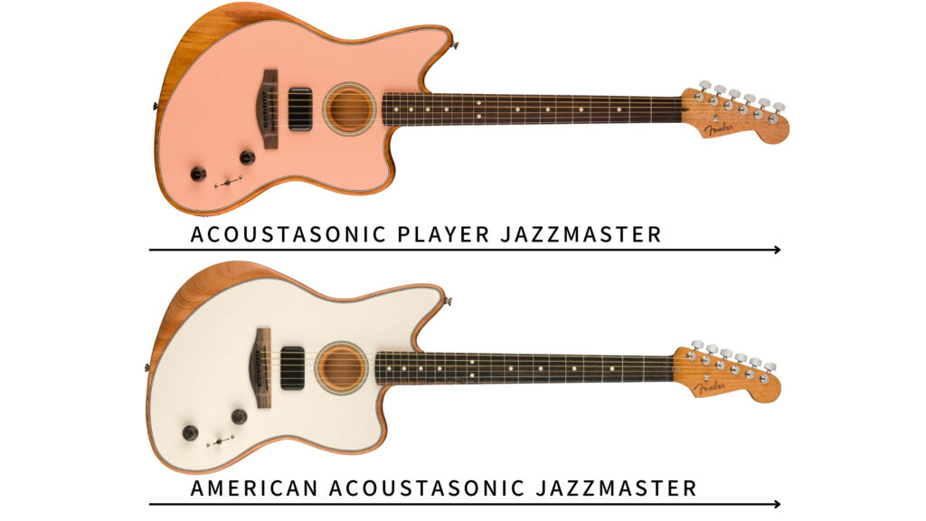 Fender Acoustasonic Player Jazzmaster vs American Acoustasonic Jazzmaster