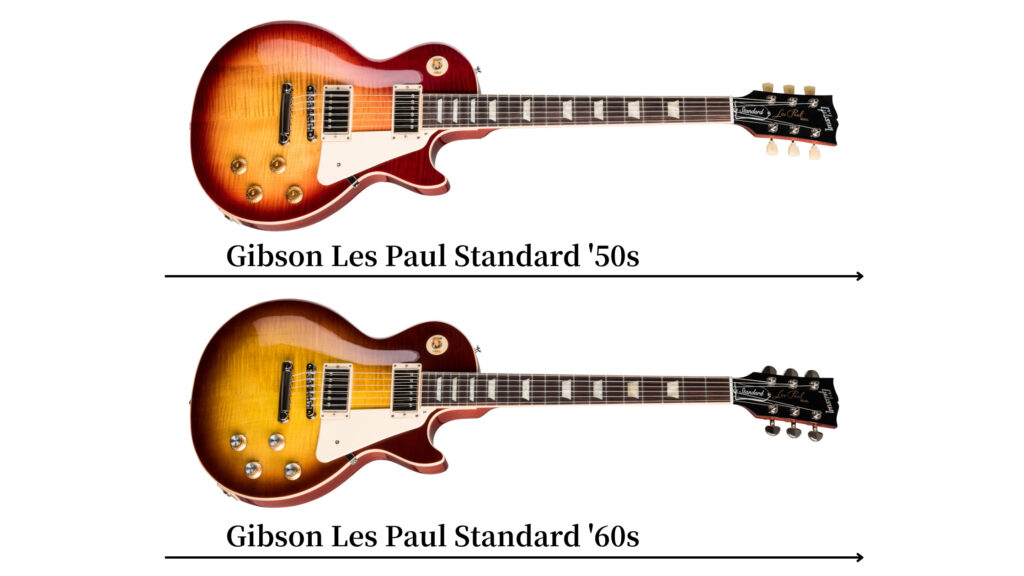 Les Paul Standard 50s vs Les Paul Standard 60s