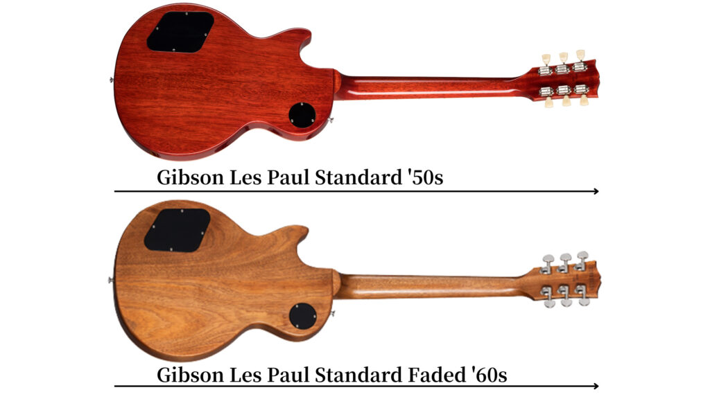 Gibson Les Paul Standard 50s vs Les Paul Standard Faded 50s