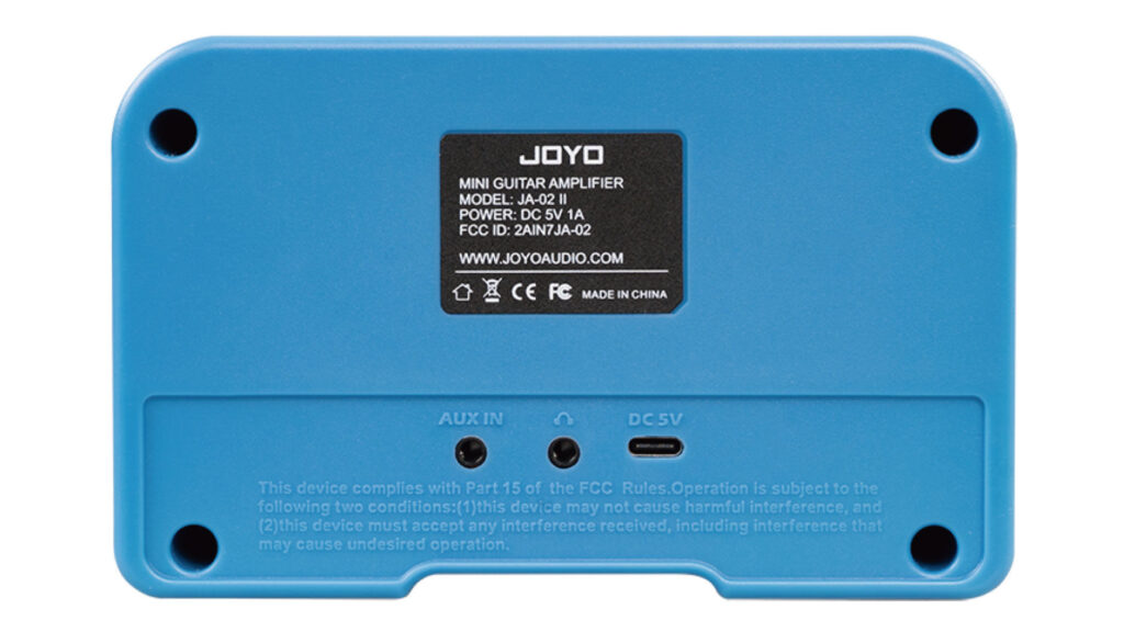 JOYO JA-02 II back