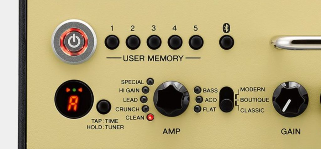 THR-II Amp Type and Display