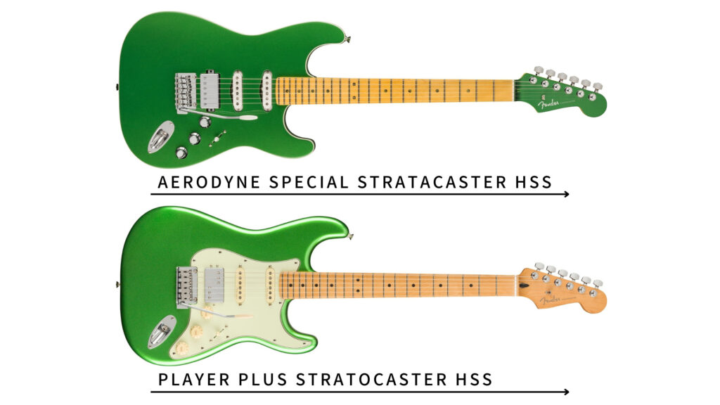 Fender Aerodyne Special vs. Player Plus Stratocaster