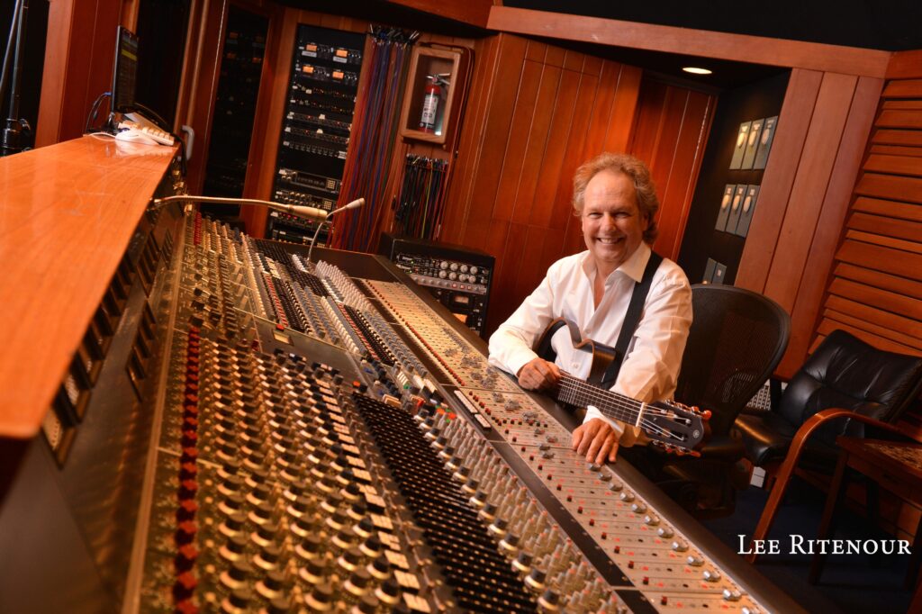 lee ritenour ar the studio