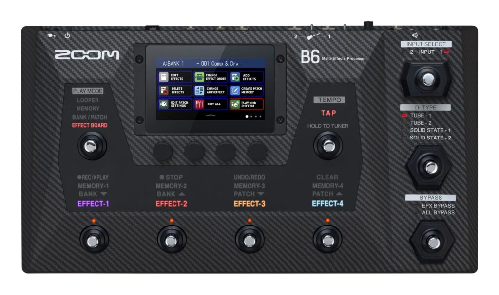 ZOOM B6 overall