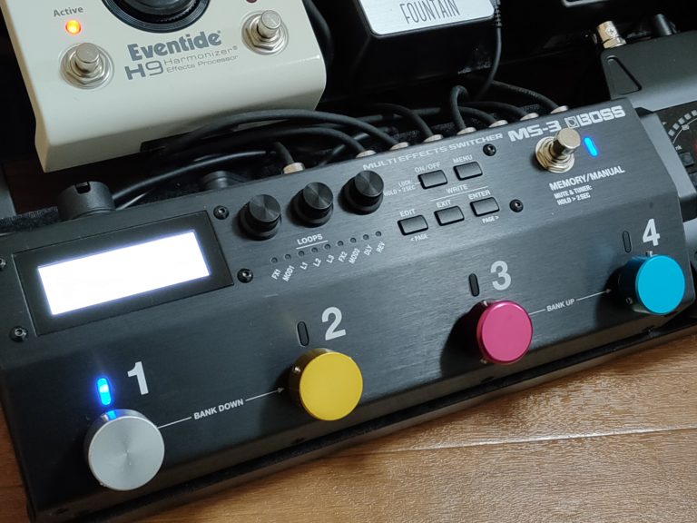 販売質屋BOSS MS-3 マルチエフェクター スイッチャー 美品 マルチエフェクター