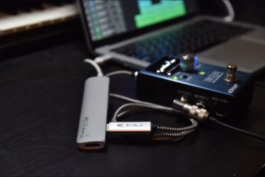 USBポートからエフェクターへ電源供給 CAJ Power Cable USB