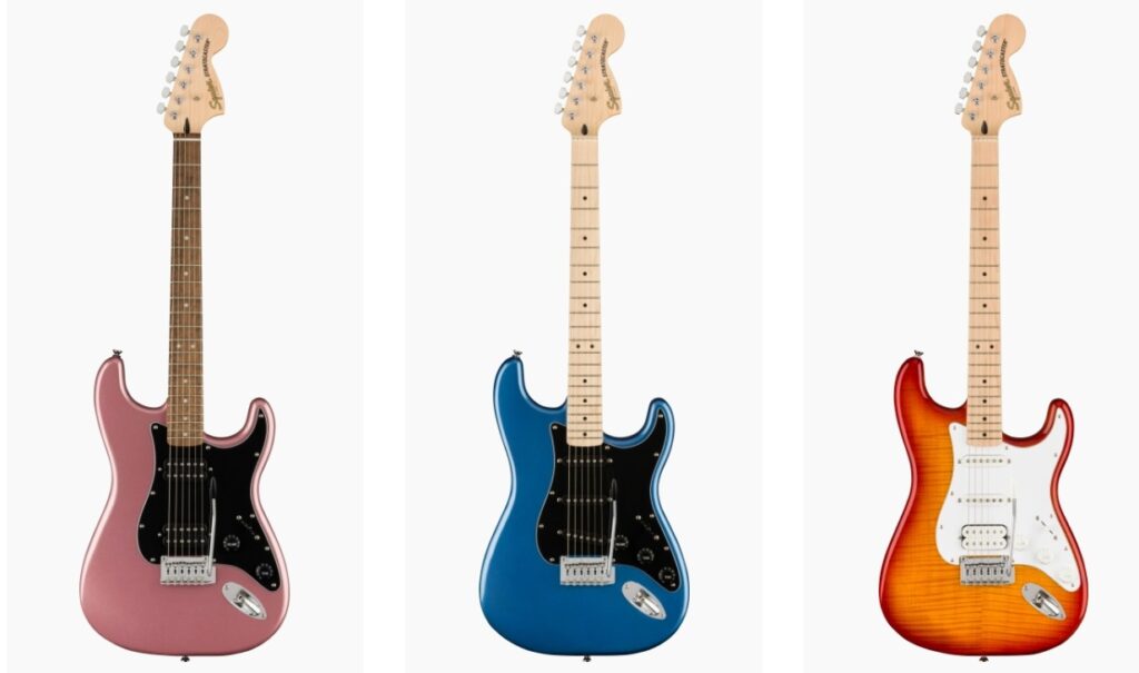 初心者おすすめ】Squier Affinity Stratocaster Telecaster