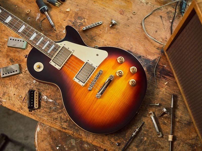 初心者歓迎 エピフォン 1959 レスポールスタンダードLTD 調整済 Epiphone 1959 Les Paul Standard Factory Burst エレキギター