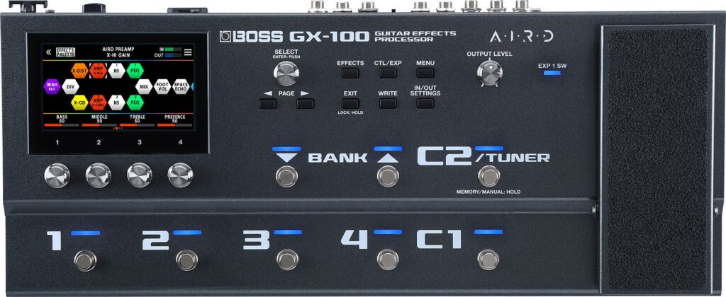 17 BOSS GT-100 アンプシミュレーター Boss GT-100 Hidden Extra Assign Footswitch! - YouTube