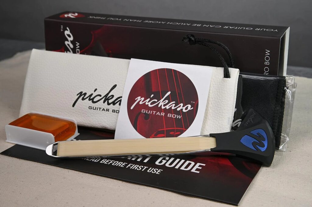 再再販！ 新品未使用 pickaso guitar bow Gold 弓 バイオリン エレキ